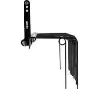 Râteau de jardin tracté de 150 cm, râteau scarificateur à attelage 3 points, 26 dents en acier à ressort, pour tracteurs de catégorie 1, râteaux robustes et résistants à la rouille, accessoires pour t