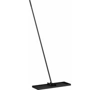 Rateau de nivellement pour jardin Noir Acier enduit de poudre