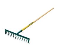Leborgne Râteau Duopro 14 dents courbes Manche bois 375102