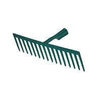 Leborgne – Râteau forgé 14 dents droites – Douille sans manche – Pour sable, graviers, béton