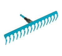 Gardena Râteau de jardin Combisystem 3179-20 – 16 dents, largeur 41 cm, pour tous les manches CS