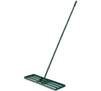 Râteau pour gazon avec manche ergonomique GT4612GN, 106 x 25 cm, de couleur verte