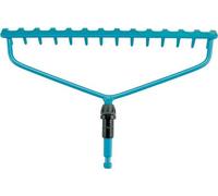 Râteau pour pont combiné : râteau robuste à 14 dents - Accessoire pour râteau d'une largeur de travail de 36 cm