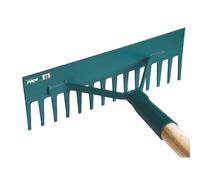RATEAU RACLOIR A BETON 40CM - 14 DENTS EMMANCHE 130 FORGES DE MAGNE - 357401