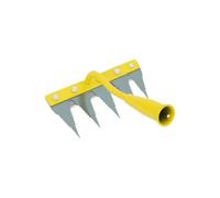 Râteaux de jardinage Décompacteur et arracheur de mauvaises herbes robuste | Outil d'arrachage pour jardin, pelouse, cour, parterre de fleurs, serre, pépinière, verger, ferme, extérieur