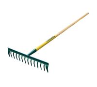 Râteaux Duopro 16 dents courbes manche bois certifié 100% PEFC LEBORGNE - 375111