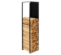 Râtelier à bûches mural - Rangement intérieur pour bûches