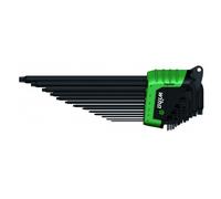 Râtelier Ergostar 13 clés torx, T5 à T45, tête SB 366R HZ13 WIHA