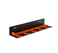 Râtelier Outils Air Comprimé Garage 10 Pouces Râtelier Outils(5 slots) | 5 fentes standards, acier pour robuste, accès rapide, gain de place garage, organisation verticale