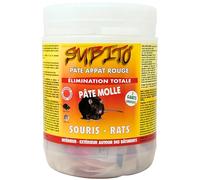 Raticide Professionnel Puissant 150g - Élimination Rapide des Rats et Souris - Appât/Poison Haute Appétence Foudroyant - Utilisation Intérieure et Extérieure - Anti Rongeur/ Mort aux rats Efficace