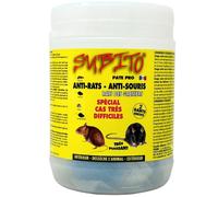 Raticide Professionnel Puissant 150g - Élimination Rapide des Rats et Souris - Appât/Poison Haute Appétence Foudroyant - Utilisati