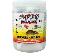Raticide Professionnel Puissant 300g - Élimination Rapide des Rats et Souris-Appât/Poison Haute Appétence Foudroyant - Utilisation