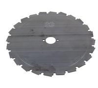 Ratioparts Couteau de débroussailleuse 22 Dents Diamètre extérieur 225 mm Diamètre extérieur 20 mm Épaisseur 1,8 mm Noir