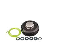 Ratioparts Easy Load Semi-Automatique Diamètre Fil 3 mm Diamètre extérieur 130 mm Tête de Fil sans Boulon Noir