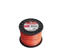 Ratioparts Fil de Nylon 2,7 mm en Aluminium Cousu 240 m 6 pans Orange