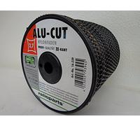 Ratioparts Fil de Nylon 2,7 mm en Aluminium Cut 214m 4 pans Noir