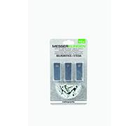 Ratioparts Lot de 15 Lames pour Robot à Gazon Gris 41 mm