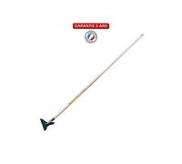Ratissoire triangulaire désherbeur avec manche - 1.50 m