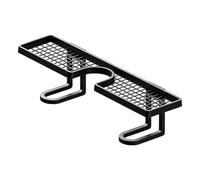 Ratpzou Étagère Au-Dessus du Lavabo Salle De Bain,U 50 cm Drainage Rapide sans Percage - Organisateur sur Évier | brosses à Dents, cosmétiques, shampoings,