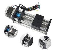 RATTMMOTOR Hub de l'actionneur linéaire L-300 mm Vis à billes Rail de guidage linéaire CNC avec moteur pas à pas Nema23 1,8°, 3 A, 1,2 N.m pour fraiseuse CNC (EBX1605J)