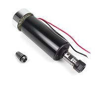 RATTMMOTOR Moteur de broche CNC 500 W 52 mm 48 VDC ER16 Refroidissement à air 12000 tr/min + 8 mm ER16 Pince de serrage pour gravure CNC DIY