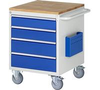 RAU 05-L3.6A-B.11 Serie 7000 Chariot de montage Gris/bleu