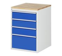 RAU Armoire à tiroirs Rau hêtre-top et 4 x tiroirs L 3x150 1x270mm Quantité:1