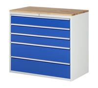 RAU Armoire à tiroirs Rau hêtre-top et 5 x tiroirs -XXL 3x150 2x240mm Quantité:1