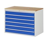 RAU Armoire à tiroirs Rau Hêtre-Top et 6 x tiroirs -XXL 6x120mm Quantité:1