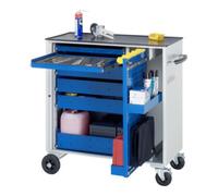 RAU Chariot à outils Rau avec 7 tiroirs métal l x p x h 1025x520x1080mm Quantité:1