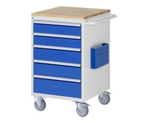 RAU Chariot de montage Rau hêtre 5x tiroir 2x120 2x150 1x180mm LxPxH 580x650x975mm Quantité:1