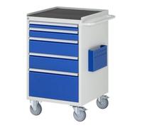 RAU Chariot de montage Rau métal 5x tiroir 1x60 1x90 2x150 1x270mm LxPxH 580x650x975mm Quantité:1