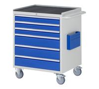 RAU Chariot de montage Rau Metall-Top 6 x tiroirs-XL 3x90, 3x150mm LxPxH 770x650x975 mm Quantité:1