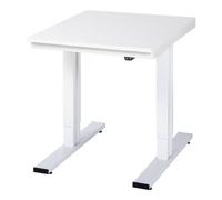 RAU Établi adlatus RAU 300 réglable en hauteur électriquement EGB plan de travail avec revêtement en résine de mélamine (conducteur de volume) 750 mm x 1000 mm Quantité:1