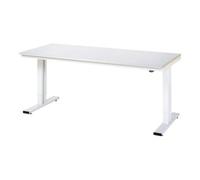 RAU Établi adlatus RAU 300 réglable en hauteur électriquement Plan de travail avec revêtement en tôle d'acier 2000 mm x 800 mm Quantité:1