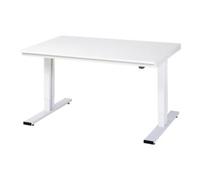 RAU Établi adlatus RAU 300 réglable en hauteur électriquement Plan de travail EGB avec revêtement en résine de mélamine (conducteur de volume) 1500 mm x 1000 mm Quantité:1