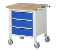 RAU Etabli mobile brut Modèle 8157 LxPxH 750x700x880mm Quantité:1