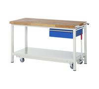 RAU Etabli Rau avec châssis abaissable modèle 8001 L 1500 x P 700 x H 880mm Quantité:1