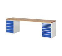 RAU Établi Rau modèle 7822, L 3000 x P 700 x H 840mm Quantité:1