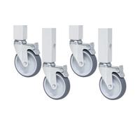 RAU Jeu de roulettes Rau 4 roulettes pivotantes Quantité:1
