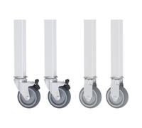RAU Kit de roulettes Rau pour Jerry GT de table de travail, 2 fixes et 2 pivotantes Quantité:1