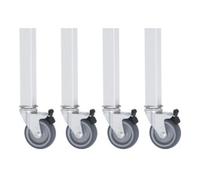 RAU Kit de roulettes Rau pour table de travail Jerry GT, 4 roulettes pivotantes Quantité:1