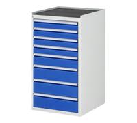 RAU Meuble à tiroirs Rau avec tapis antidérapant 8 tiroirs -L 4x90 1x120 3x150mm Quantité:1