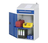RAU Pupitre debout d'appoint Rau - Modèle 02 l x p x h 650 x 520 x 1110/1220 mm Quantité:1