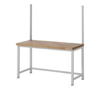 RAU Rau Paire de supports système pour montage sur plan de travail Série E, hauteur utile 1400 mm Quantité:1