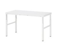 RAU Rau Table de travail Basis Série E, L1500xP700xH650-1000mm, plateau stratifié dur 30mm Quantité:1