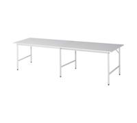 RAU Rau Table de travail Jerry réglable en hauteur, L3000xP1000xH800-850mm, plateau M 22mm Quantité:1