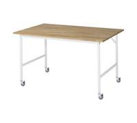 RAU Rau Table de travail mobile Jerry (4 LR), L1500xP1000xH900mm, plateau B 25mm Quantité:1