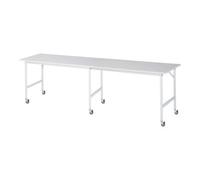 RAU Rau Table de travail mobile Jerry (6 LR), L3000xP800xH900mm, plateau M 22mm Quantité:1