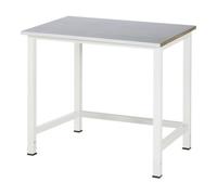 RAU Table de travail Rau en tôle d'acier WxDxH 1000x800x825 mm Quantité:1